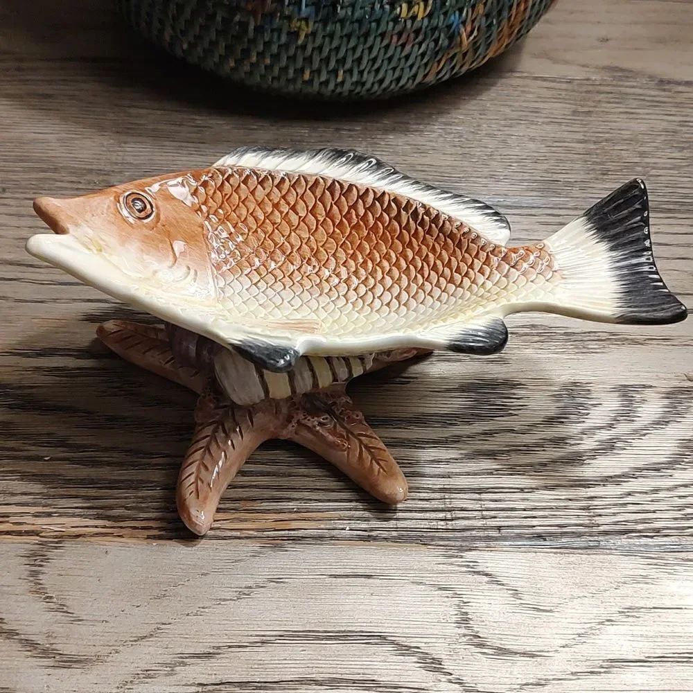 Fitz and Floyd Classics Oceana Line Tartar Sauce Bowl